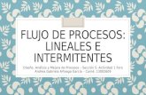 Flujo de procesos: Lineales e Intermitentes