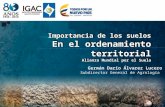 Importancia de los suelos en el ordenamiento territorial, Colombia
