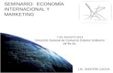Seminario: Economía Internacional y Marketing