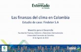 Las finanzas del clima en Colombia
