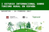 Estudio sobre el turismo rural internacional