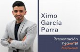 Presentación Profesional - Ximo Garcia