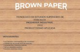 Paper brown