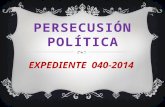Persecución Política