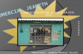 Comercial jeaneth