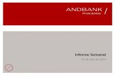 Andbank Informe semanal estrategia de inversión 04 de abril 2016