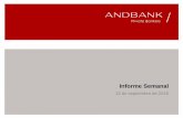 Andbank Informe semanal de estrategia de inversión 12 septiembre 2016