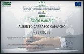 Diploma Profesional Internacional (Export Manager) de Alberto Carrasco Camacho