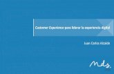 Customer Experience para liderar la experiencia digital