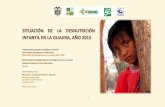 Situación de la desnutrición infantil en la guajira año 2015