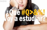 ¿Qué #q>&%! estudiar - marzo de 2017