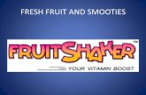 Fruitshaker Presentatie