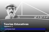 Teorías educativas capítulos 6 al 9