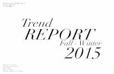 Trend Report Fall Winter 2015 16