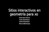 Sitios interactivos geometría
