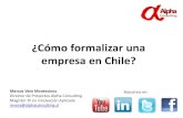 Creación empresas chile 2015