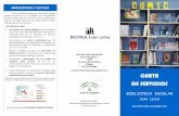 Carta de servicios Biblioteca Juan Leiva. Versión 2015 16
