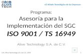 Programa de Asesoría ISO