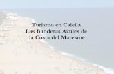 Calella en la costa del maresme en barcelona