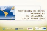 Protección de Datos El Salvador / FIIAPP, IAIP, CEDDET, EUROsociAL