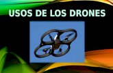 Uso de los drones