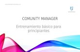 Community Manager para principiantes