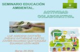 Presentación trabajo colaborativo. seminario de educación ambiental