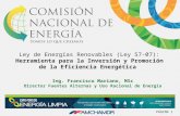 Ley de Energías Renovables (Ley 57-07): Herramienta para la Inversión y Promoción de la Eficiencia Energética