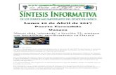 Sintesis informativa 10 de abril de 2017