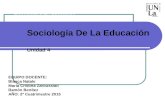 Sociologia de la Educacion 2015 - Unidad 4 - Parsons y Dubet