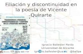 Filiación y discontinuidad en la poesía de Vicente Quirarte
