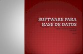 Software para base de datos