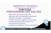Fontaneros tortosa 603 932 932
