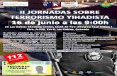Jornada S/ Terrorismo Yihadista 16/6 Las Gabias-Granada Inscripci³n GRATUITA
