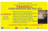 Fontaneros Sabadell 603 932 932