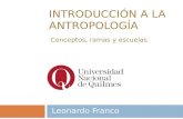 Introducción a la antropología (ppt inf11)