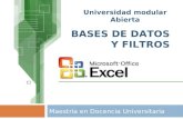 Docencia 2    Bases De Datos Excel