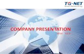 TG-NET Company Presentation 2016 V2.0