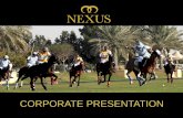 Nexus presentation