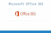 Presentación sobre Office 365