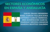 Sectores España y Andalucía 3ºB
