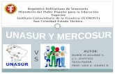 Mercosur unasur matheus