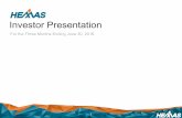 Hemas Holdings PLC investor presentation - Q1 2016/17