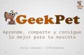 Presentación del proyecto GeekPet en WIT Perú