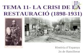 Tema11 la crisi de la restauració. (i). el reformisme dinàstic .