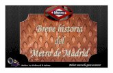 Metro de madrid  - historia