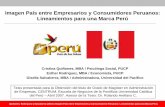 Imagen País entre Empresarios y Consumidores Peruanos: Lineamientos para una Marca Perú