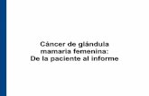Cancer de glándula mamaria femenina, de la paciente al informe, v3.6