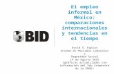 El empleo informal en México: comparaciones internacionales y tendencias en el tiempo