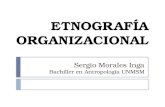Etnografía organizacional - Sergio Morales Inga